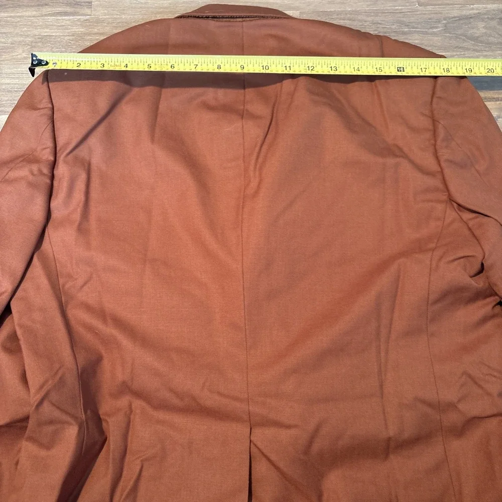 Vintage Walter-Morton Louis Boston Blazer Brown 2 Button Sport Coat 42R 0787